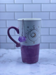 Stainless Steel Tea Ball Infuser with Raw Crystal