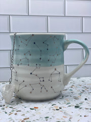 Stainless Steel Tea Ball Infuser with Raw Crystal