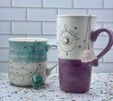 Green Adventurine and Pink Quartz